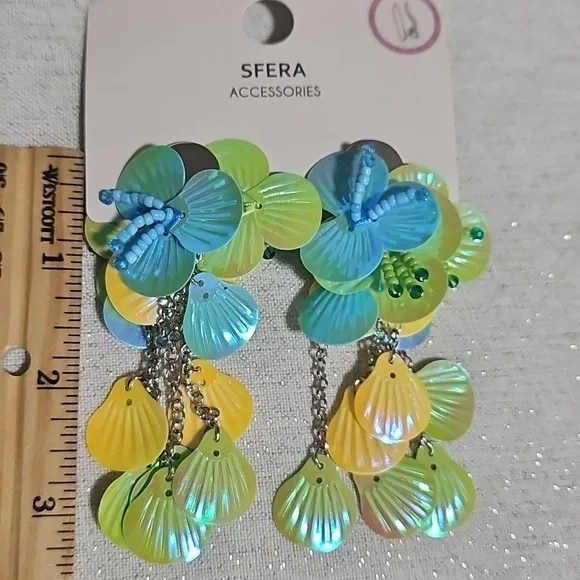 Floral Earrings Elegant Wear Office Wear Career Casual Wedding - Picture 6 of 9